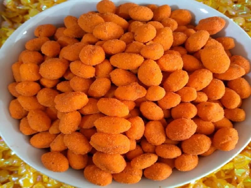 قیمت و خرید بادام زمینی روکش دار پیتزایی + فروش ارزان