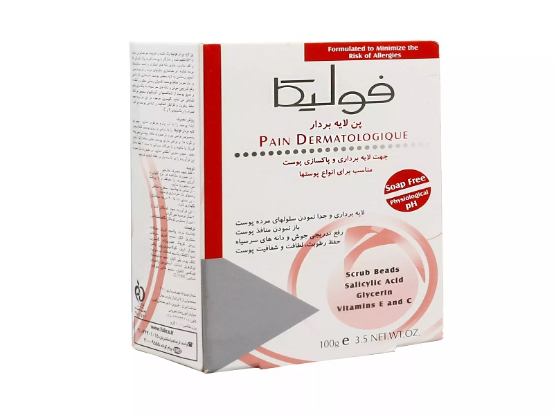 بهترین قیمت خرید صابون لایه بردار فولیکا