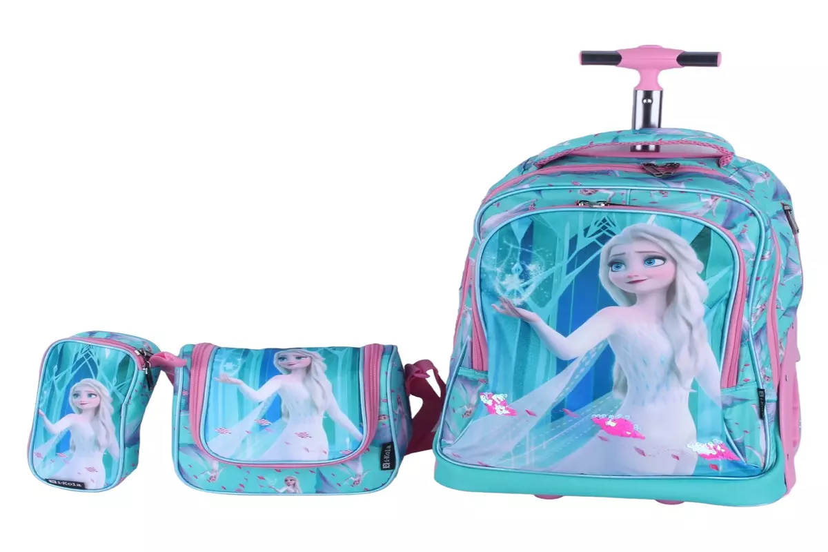 خرید و قیمت کیف مدرسه دخترانه چرخ دار