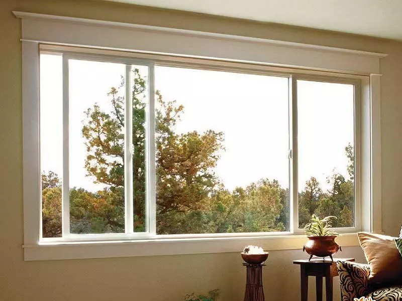 خرید و قیمت پنجره دوجداره کشویی ریلی