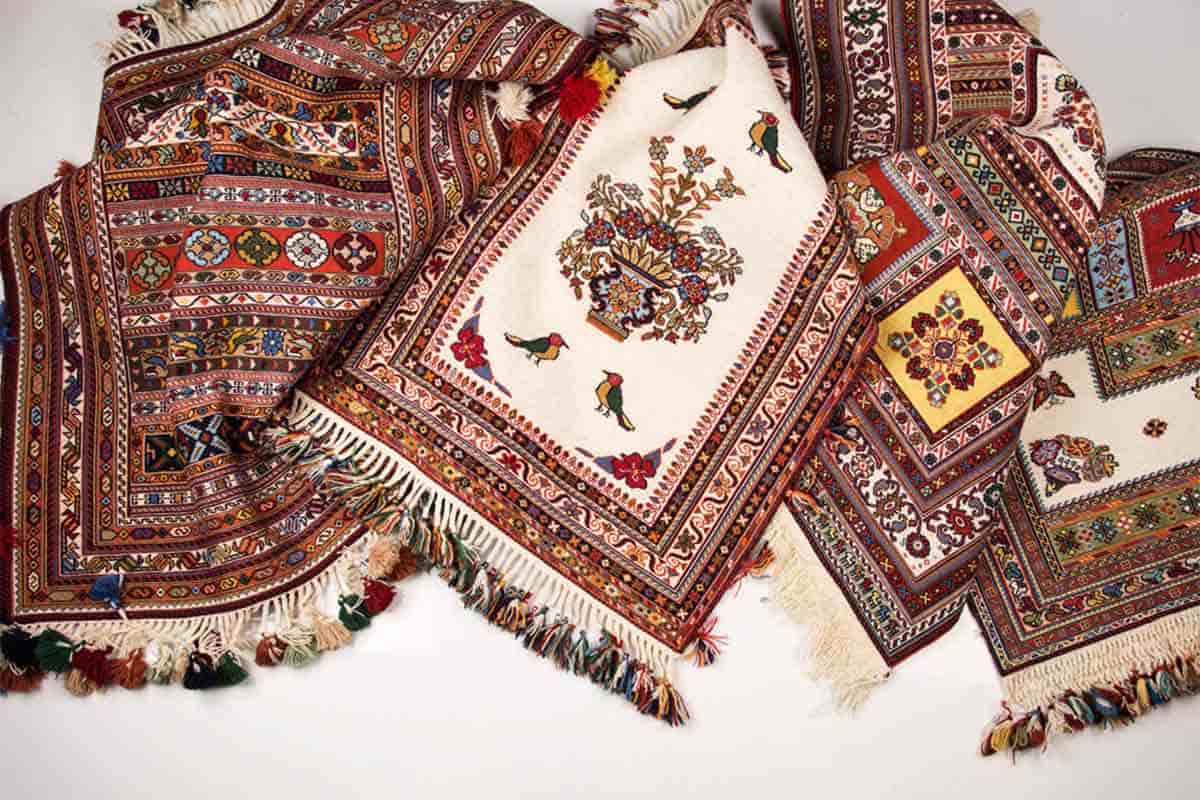 قیمت گلیم دستبافت سه بعدی + پخش تولیدی عمده کارخانه