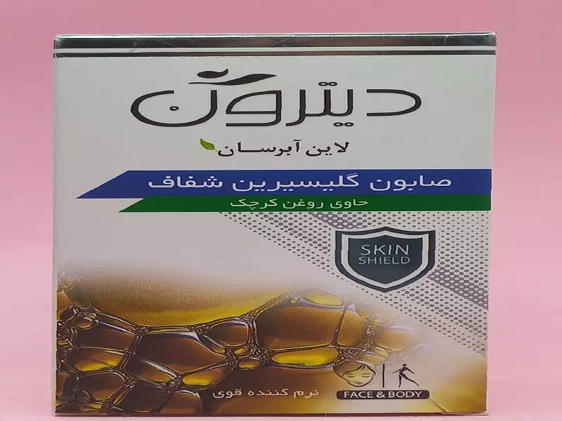 خرید و قیمت صابون گلیسیرینه شفاف دیترون