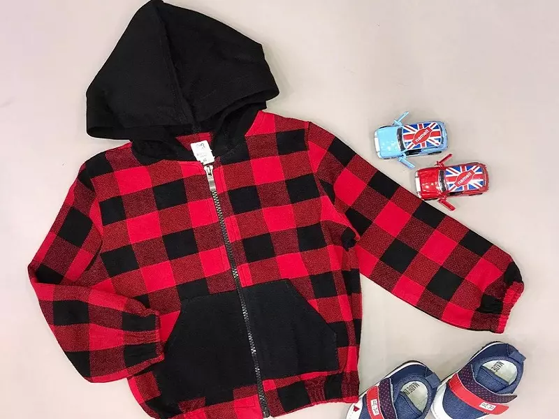 خرید انواع سویشرت چهارخونه دخترانه + قیمت