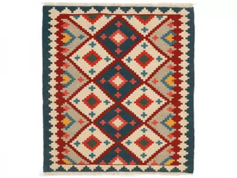 قیمت گلیم سوزنی قشقایی از تولید به مصرف