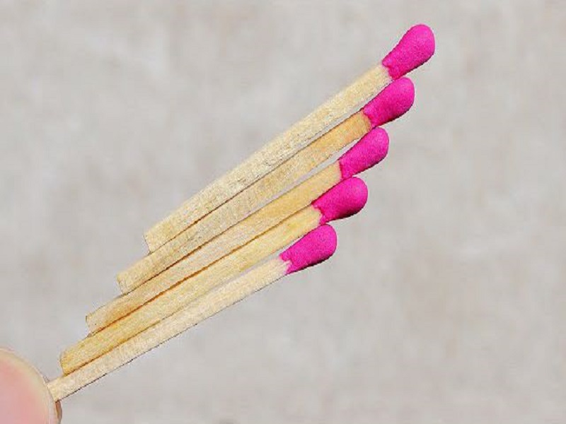 خرید کبریت صورتی ارزان