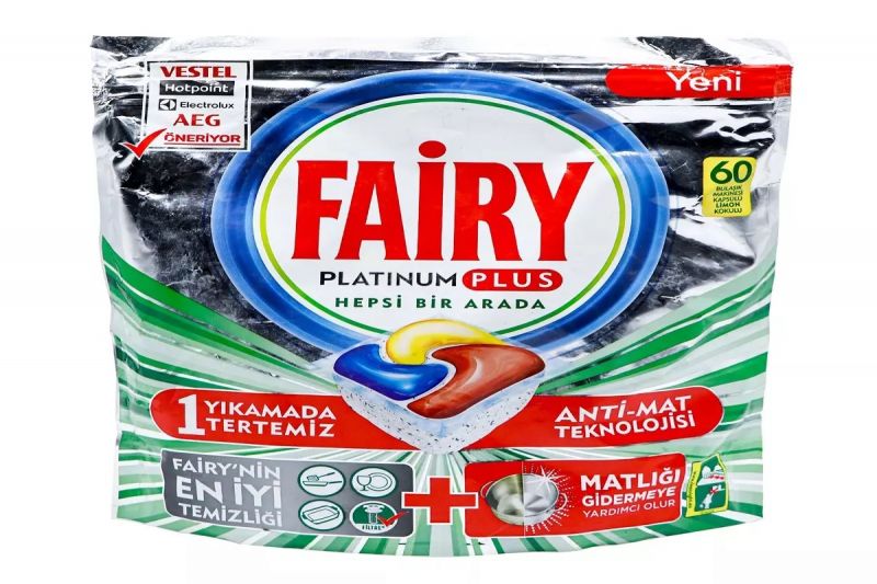 خرید و قیمت قرص ظرفشویی پلاتینیوم فیری