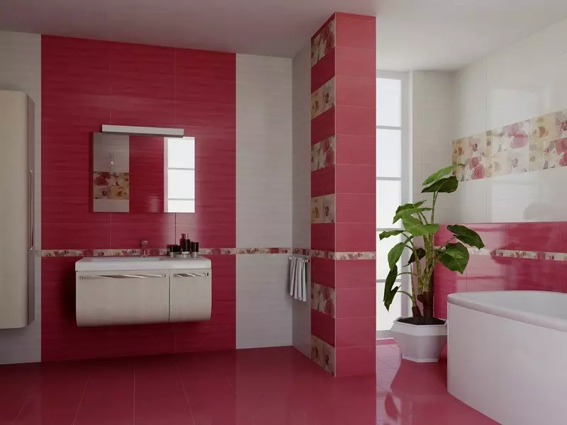 بهترین کاشی سرویس بهداشتی دو رنگ + قیمت خرید عالی