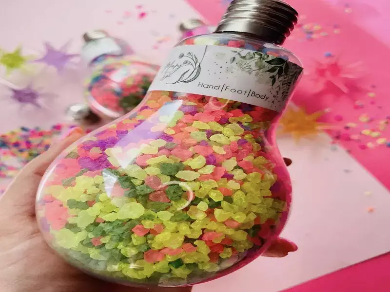 خرید و قیمت روز نمک بدن لامپی