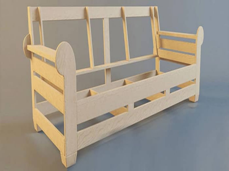 کلاف خام مبل ام دی اف | خرید با قیمت ارزان