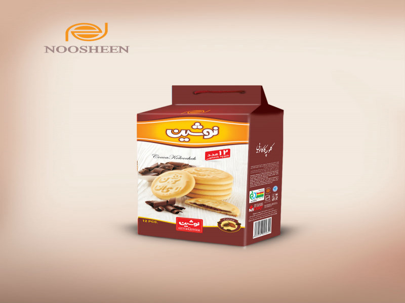 بهترین قیمت خرید کلوچه شکلاتی نوشین