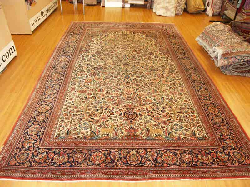 قیمت خرید فرش نگین کشمیر + تست کیفیت