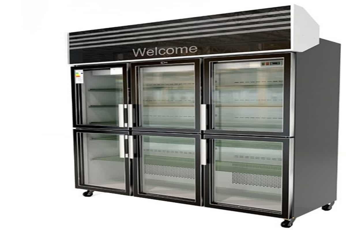 لیست قیمت یخچال ویترینی 6 درب 1402