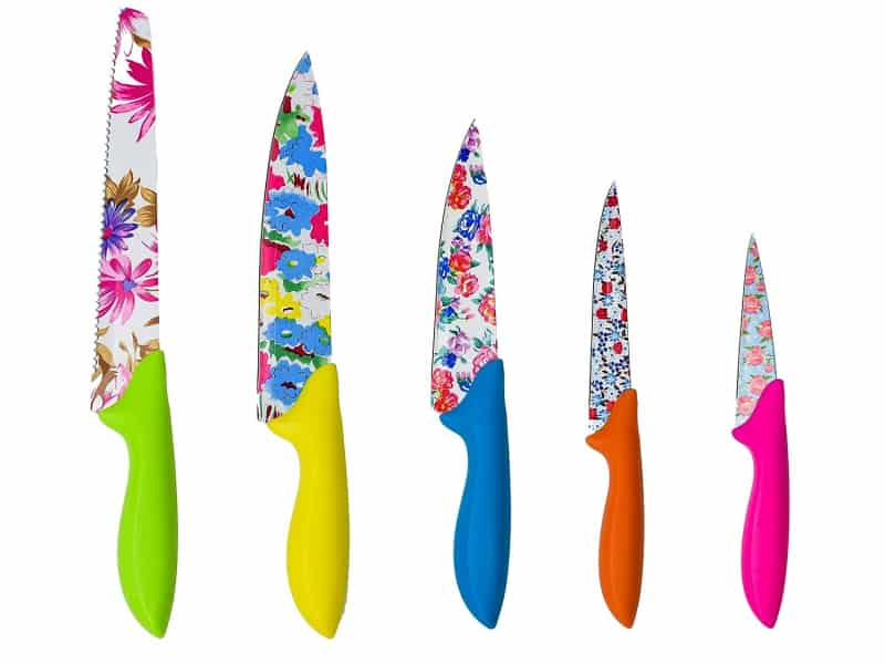 خرید و قیمت روز چاقو سرامیکی گلدار