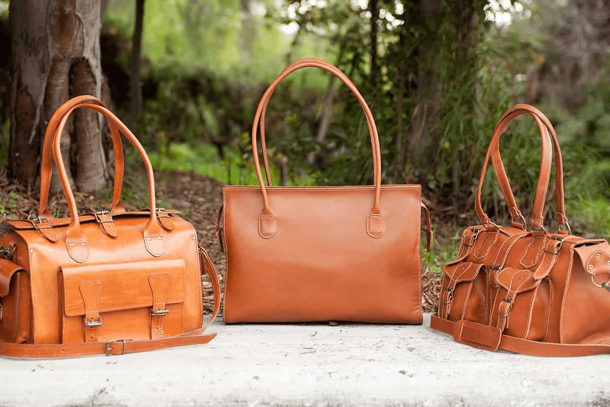 خرید کیف دوشی چرم عسلی + بهترین قیمت