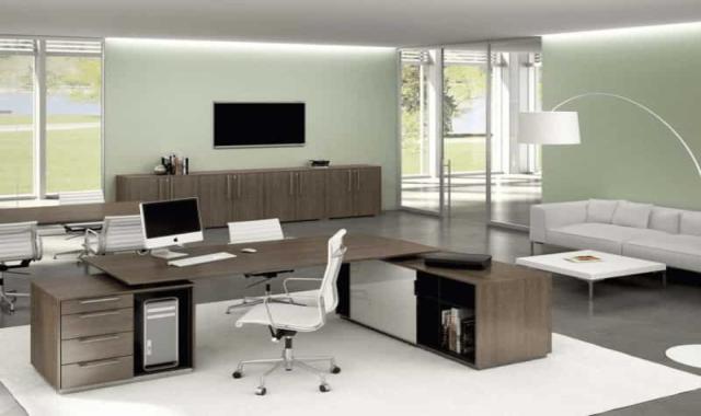 خرید جدیدترین انواع میز مدیریت ال دار