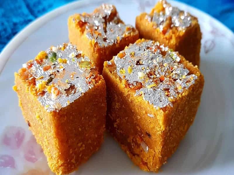طرز تهیه مسقطی لاری با نشاسته ذرت تصویری