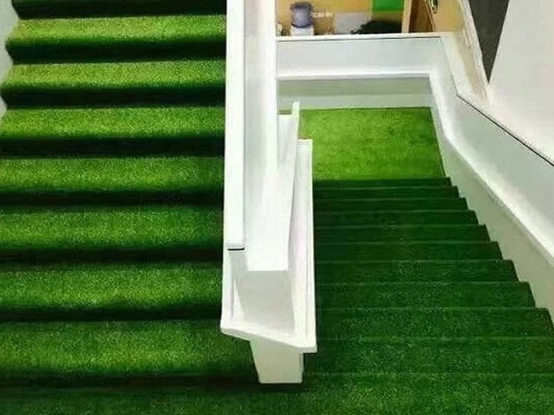 قیمت و خرید چمن مصنوعی برای راه پله + فروش ارزان