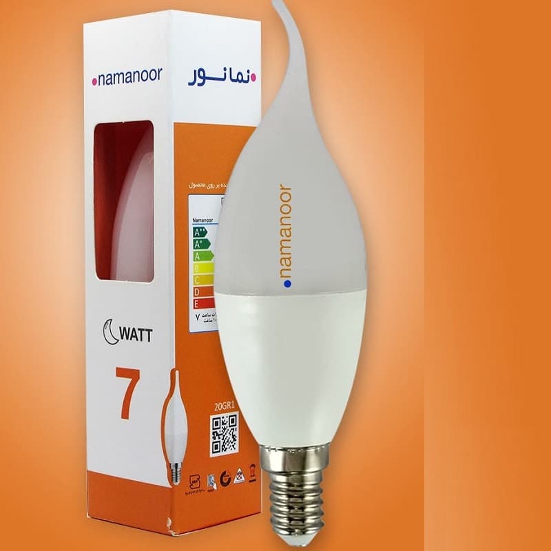 خرید لامپ شمعی نمانور + قیمت عالی