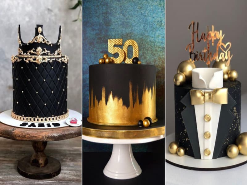 خرید کیک تولد مردانه لاکچری با قیمت استثنایی