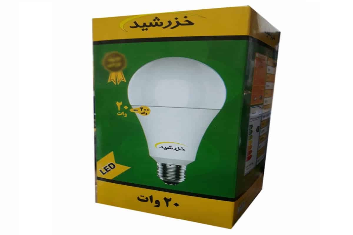 خرید و قیمت لامپ ال ای دی 30 وات خزرشید