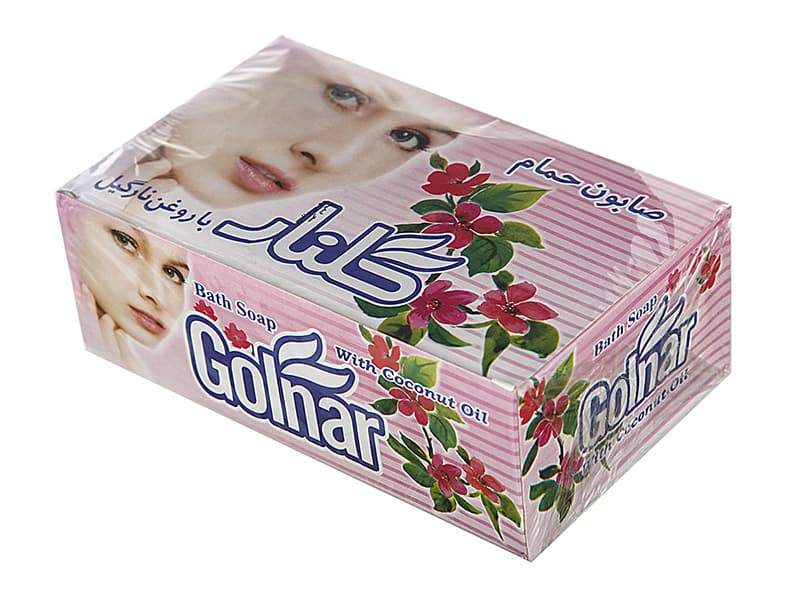 خرید صابون گلنار صورتی برای صورت با قیمت استثنایی