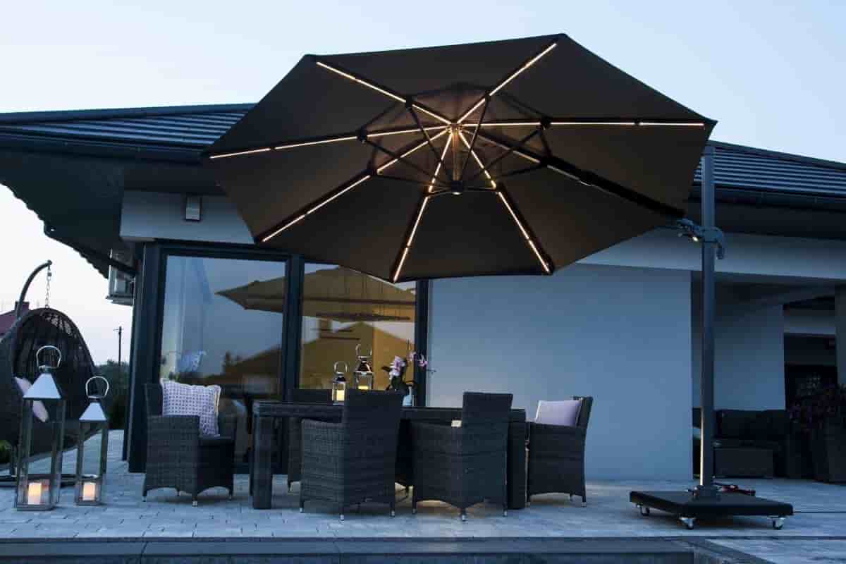 قیمت انواع چتر پایه کنار