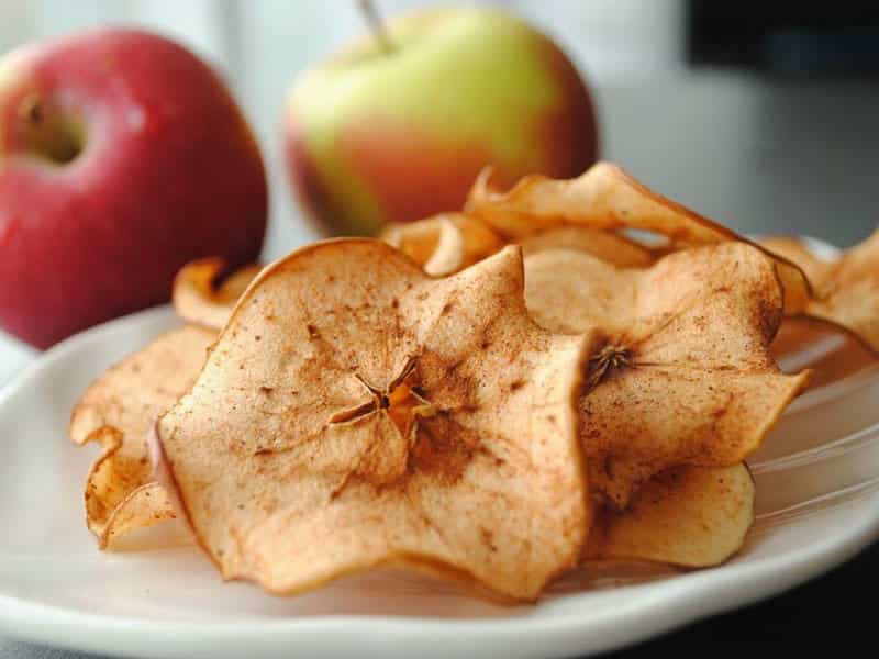 خواص سیب خشک برای لاغری