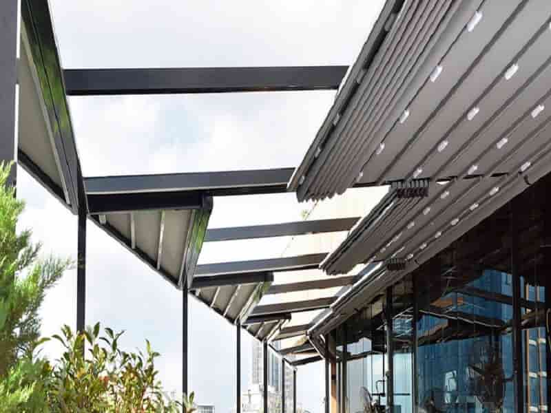 قیمت سایبان ریلی با بهترین طراحی و متریال