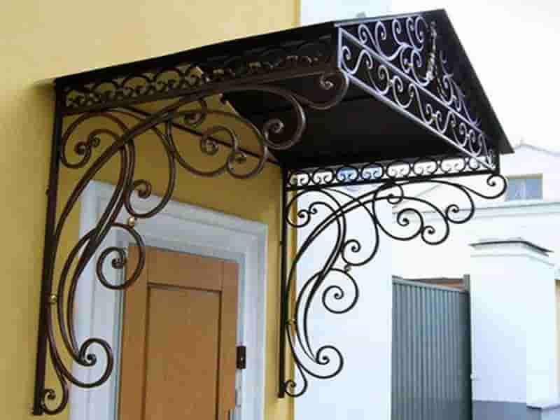 ۷ مدل سایبان ورودی خانه + جدید