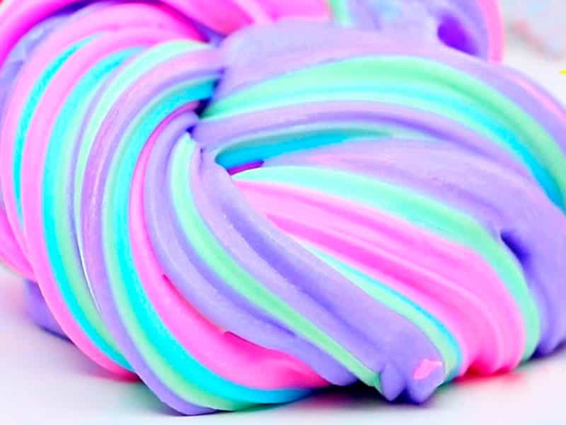 آموزش ساخت اسلایم با پودر لباس شویی