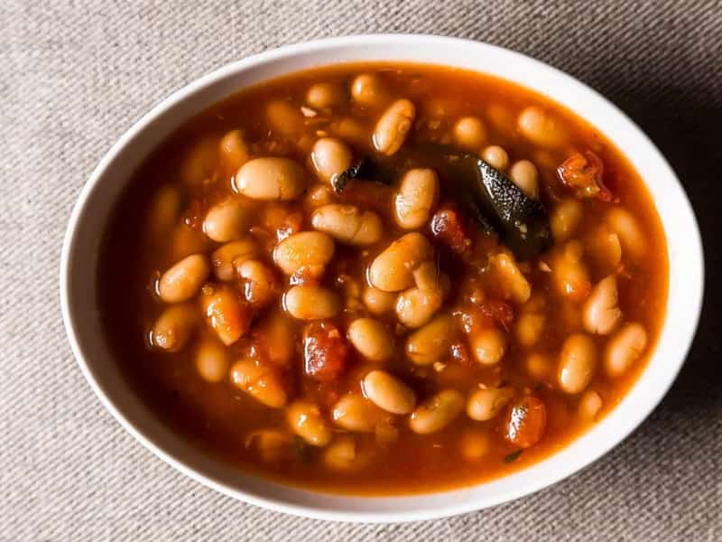 کنسرو لوبیا چند دقیقه باید بجوشد؟