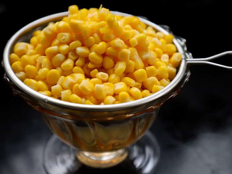 کنسرو ذرت چند گرم است؟