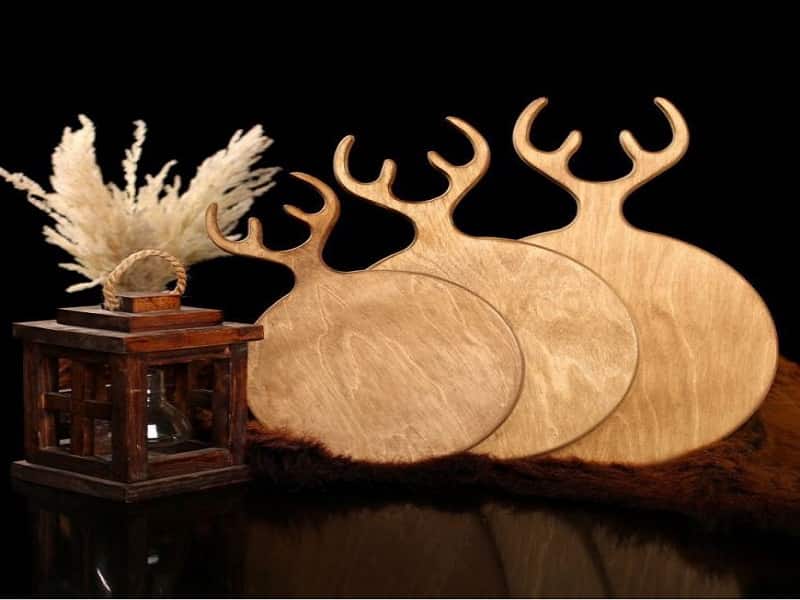 تخته سرو چوبی گوزنی با قیمت استثنائی