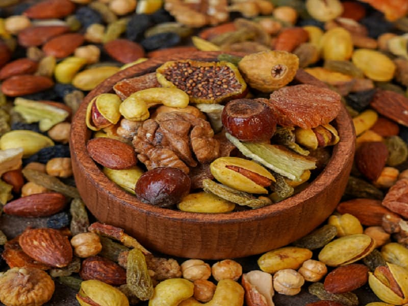 مصرف آجیل در بارداری + میزان مصرف