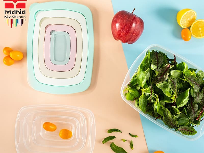 ست ظروف فریزری مانیا ۵ عددی با بهترین کیفیت