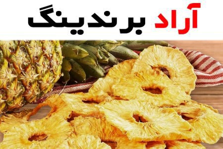 آناناس خشک؛ طبیعی تقویت سیستم ایمنی بدن ویتامین (B1 B2 B5 B6)