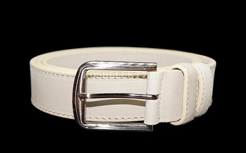 قیمت و خرید کمربند چرم زنانه سفید با مشخصات کامل