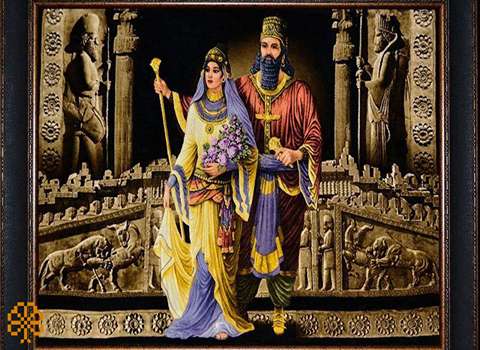 قیمت و خرید تابلو فرش بزرگ با مشخصات کامل