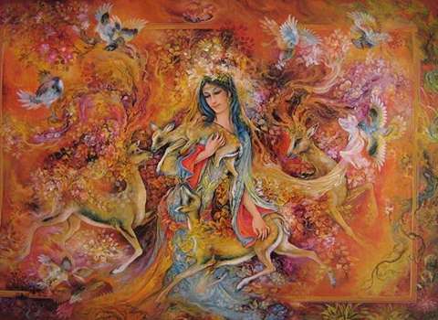 راهنمای خرید تابلو فرش تمام ابریشم قم با شرایط ویژه و قیمت استثنایی