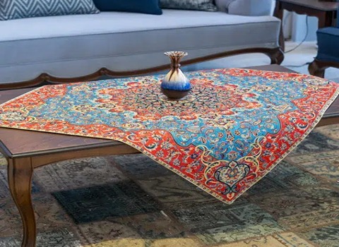 رومیزی ترمه پارچه ای همراه با توضیحات کامل و آشنایی