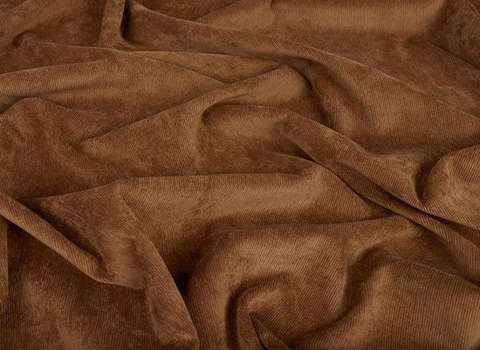 پارچه کبریتی ریز قهوه ای برای دوخت لباس کد 012