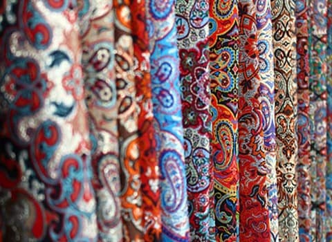 مشخصات رومیزی ترمه مشهد و نحوه خرید عمده