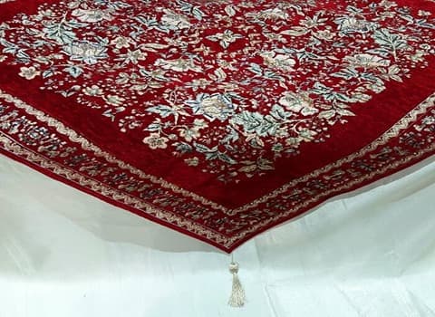 راهنمای خرید رومیزی ترمه مخمل با شرایط ویژه و قیمت استثنایی