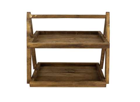 خرید عمده باکس چوبی دو طبقه با بهترین شرایط