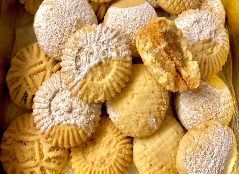 کلوچه زنجبیلی با آرد گندم رضوی 500 گرمی کد 70