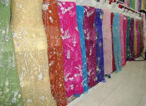 خرید عمده پارچه مجلسی پولک دوزی با بهترین شرایط