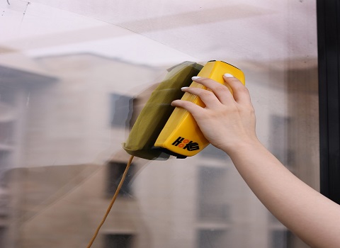 شیشه پاک کن مغناطیسی هوکس برای شیشه دو جداره کد17