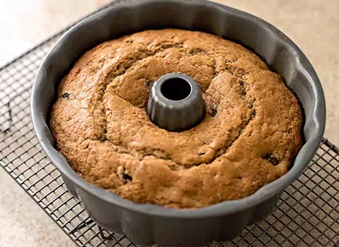 کیک قابلمه ای ساده اسفنجی مناسب دورهمی کد 19