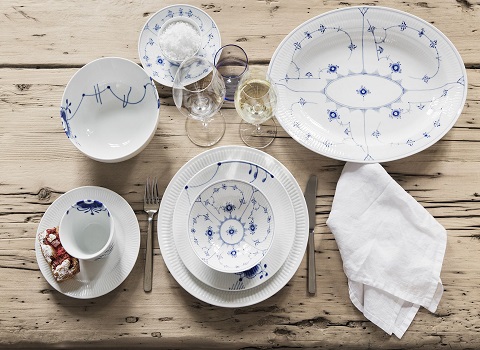 سرویس آرکوپال جدید عروس شیک با گل آبی