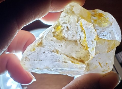 الماس خام کدر طبیعی آفریقا کد 11